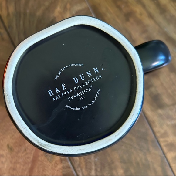 rae dunn black NOT YOURS mug - Picture 3 of 5